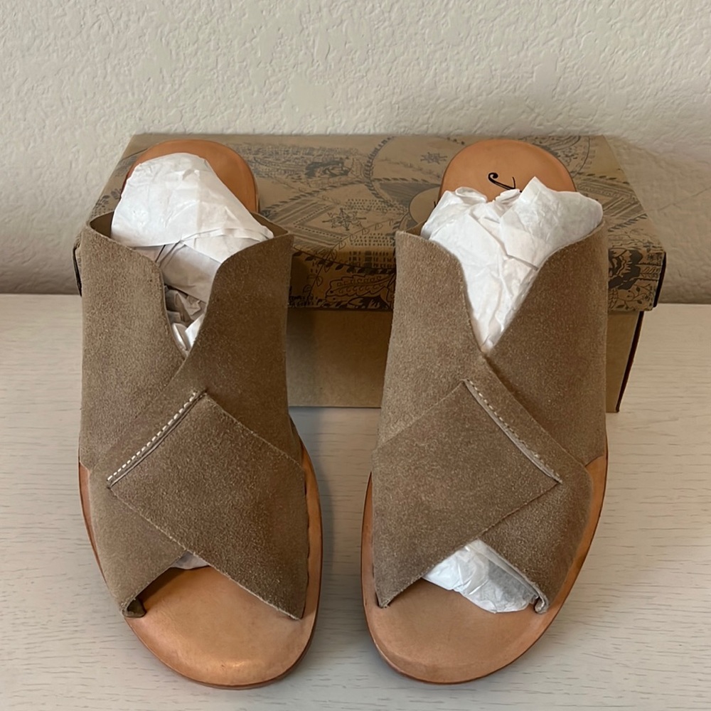 Free People Emelia slip on sandals